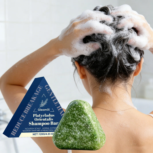Platycladus Orientalis Hair Shampoo Bar Gentle Cleaning Scalp