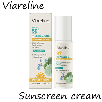 Viareline Hydrating Sunscreen Lotion Lasting Nourishing