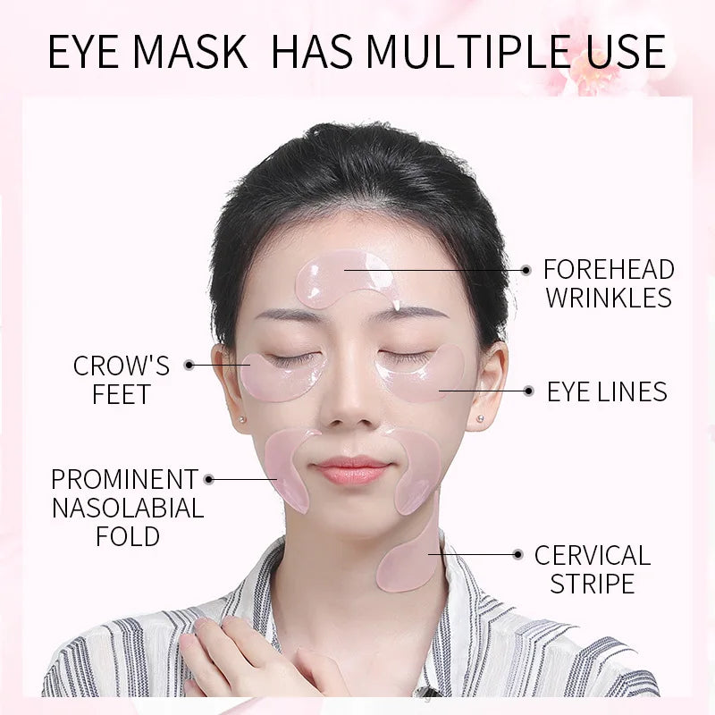 LAIKOU Sakura Essence Collagen Eye Mask Moisturizing Gel
