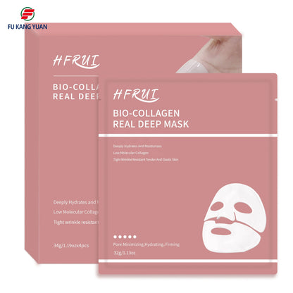 Collagen Gel Sheet Face Mask – Hydrating Crystal Facial Mask Pack