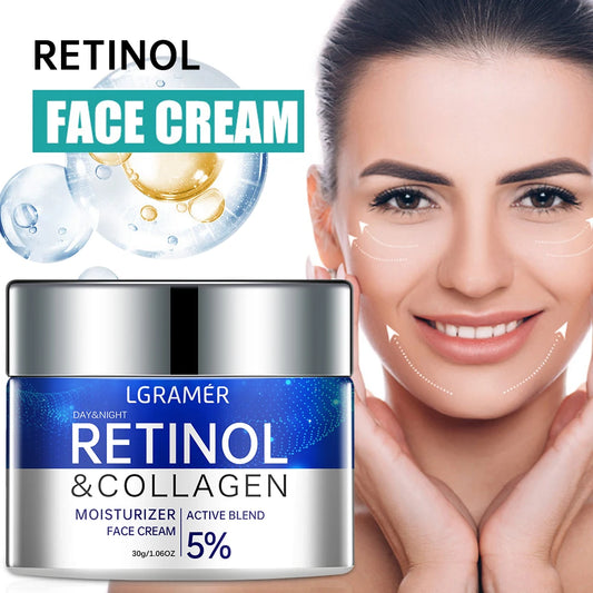 Retinol Face Cream Smooth Wrinkle Younger Firming Lifting Fade