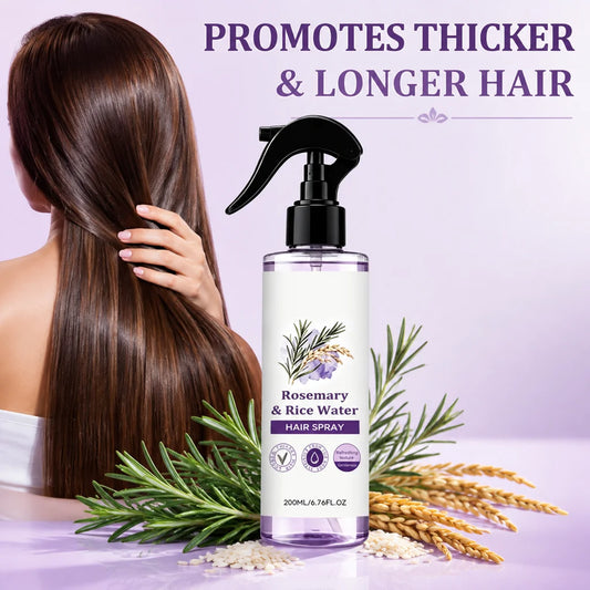Rosemary Rice Water Hair Mist Leave-in Conditioner Spray For Dry