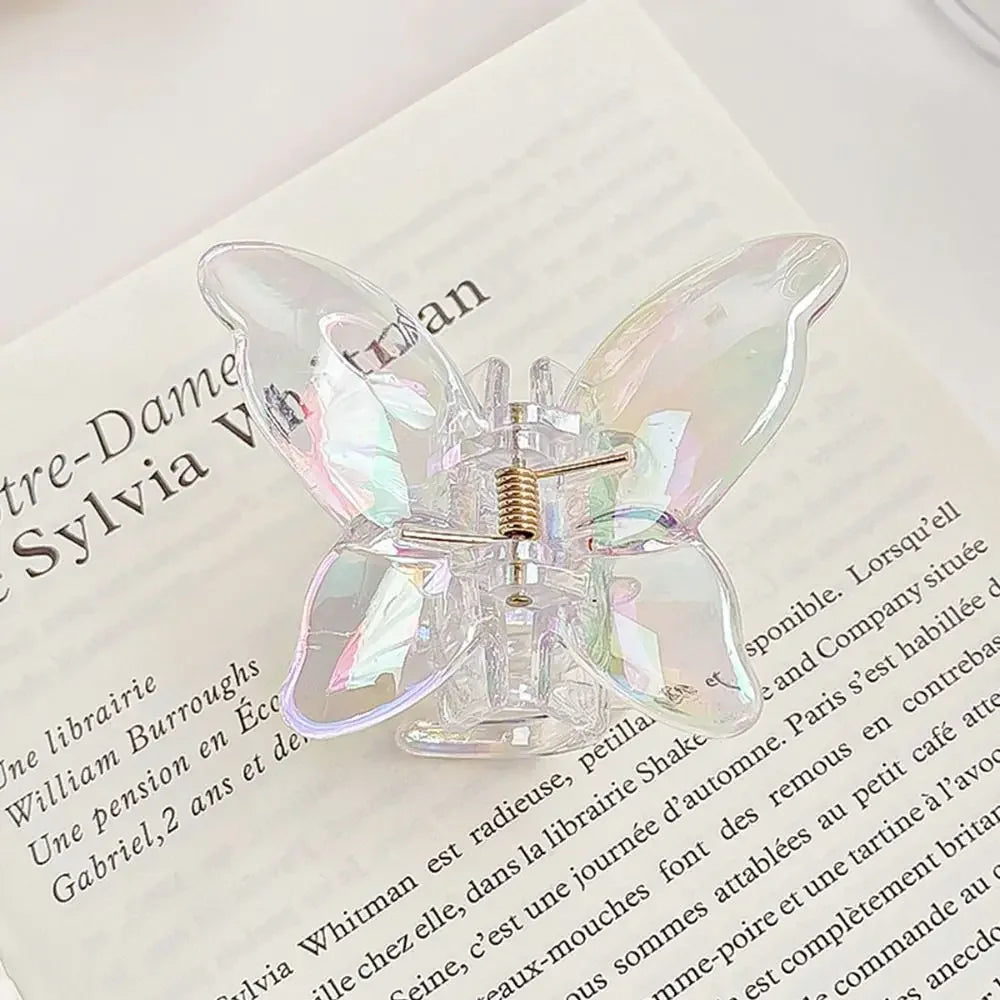 Gradient Butterfly Claw Hair Clip