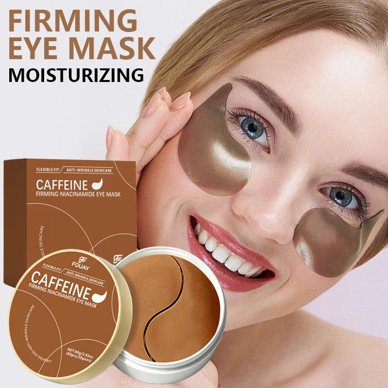 FDUAY Caffeine Eye Patches Set of 30 Brightening Firming