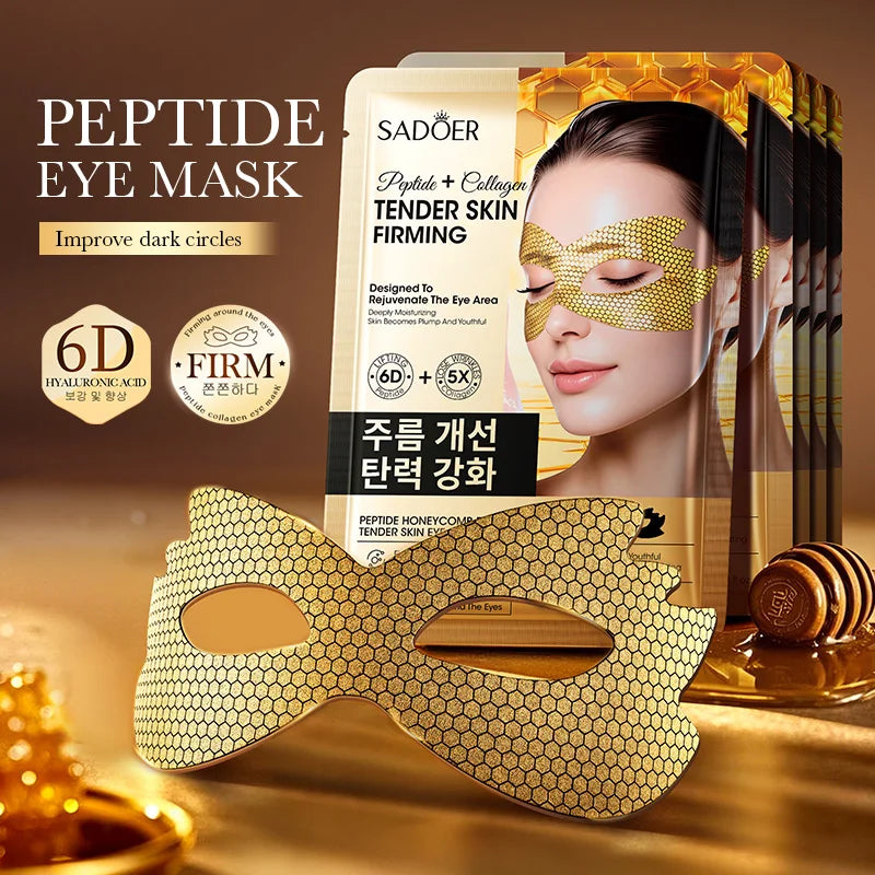SADOER Caffeine Golden Peptide Eye Mask Anti Dark Circle