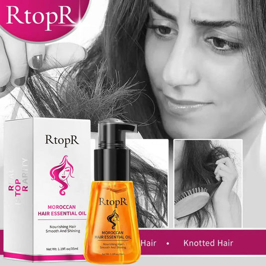 Moroccan Hair Oil Nourishing Repair Damaged Hair Improve Split