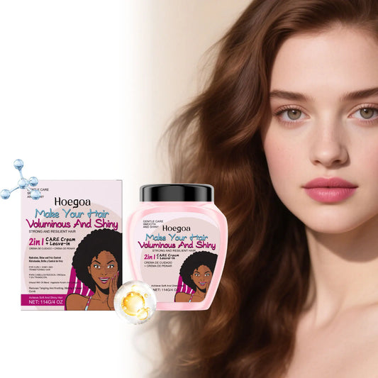 Keratin Leave-In Hair Cream - Moisturizes and Nourishes Dry Hair