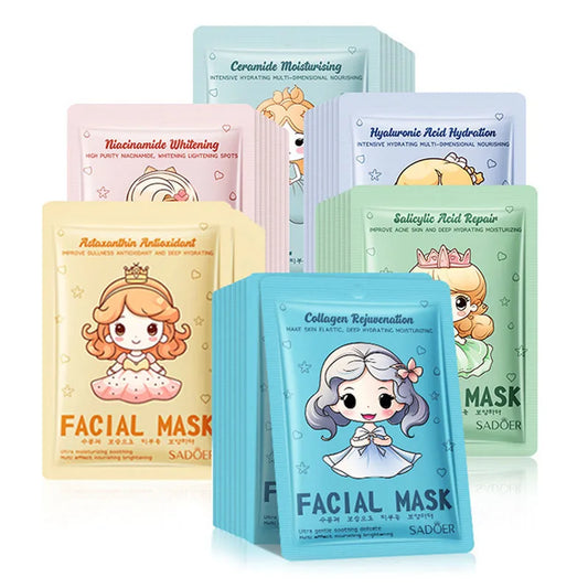 SADOER Hyaluronic Acid Face Mask Collagen Hydrating