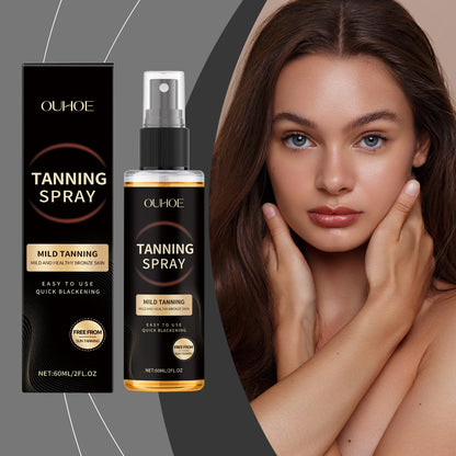 Enhancing Tan Spray Sunless Bronzing Accelerating Darkening Shiny