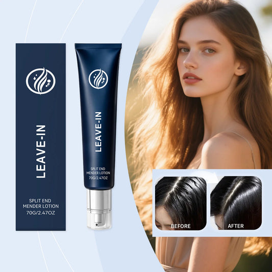 Leave-in Split End Mender Lotion Damaged Hair Repair Cream