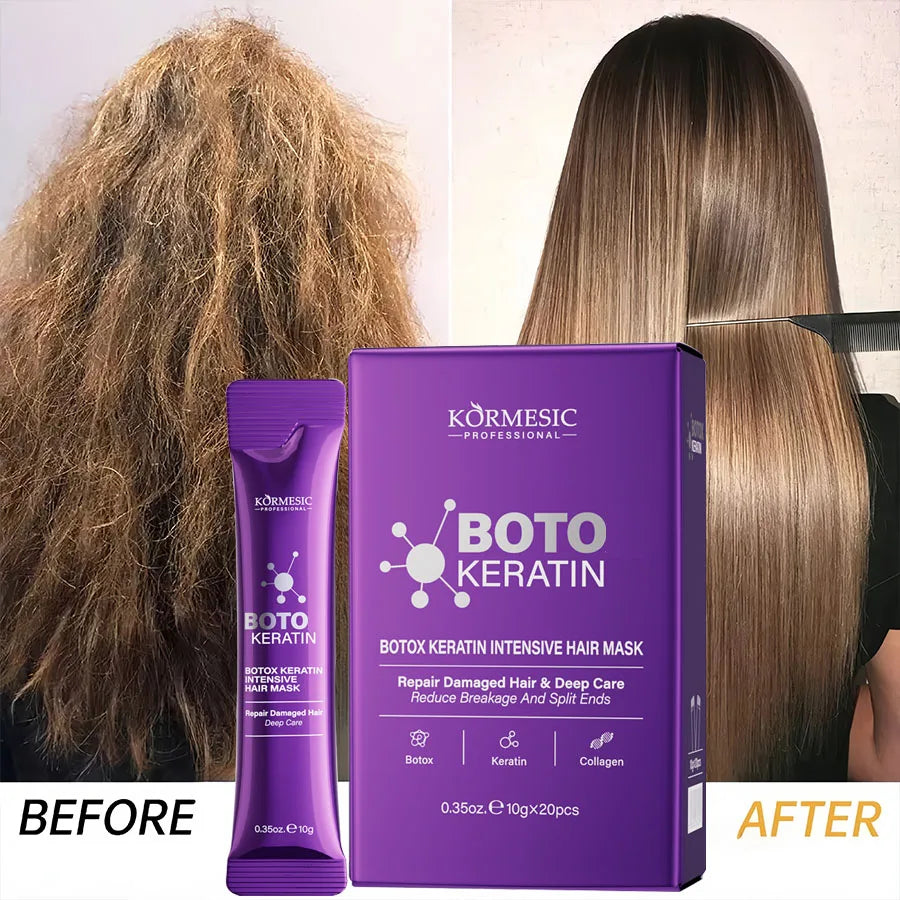 Keratin Hair Mask Magical 5 Second Smoothing Soft