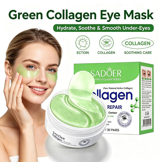SADOER Ectoin Collagen Hydrogel Eye Patches Moisturizing
