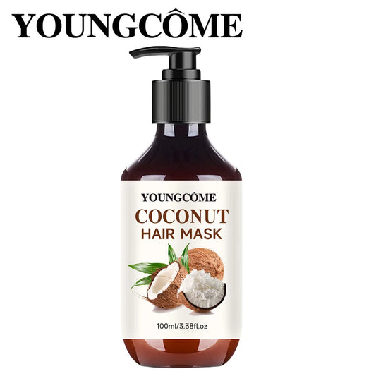 YOUNGCOME Coconut Keratin Hair Mask Improve Dryness Frizzy