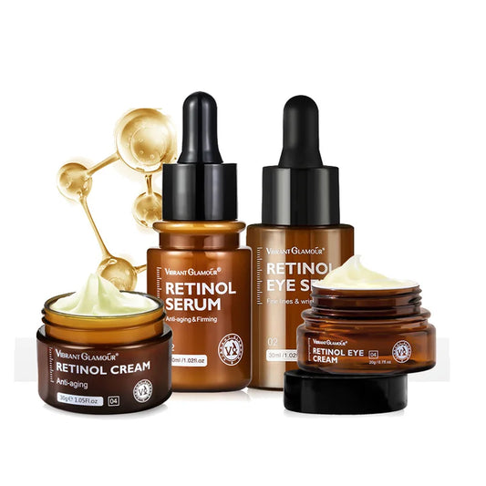 VIBRANT GLAMOUR Retinol Face Eye Cream Serum Facial Skin Care