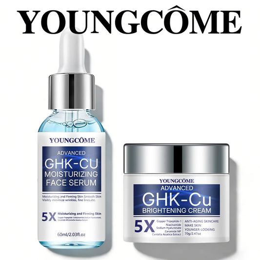 GHK-CU Copper Peptide Anti-Aging Face Cream Serum - Firming