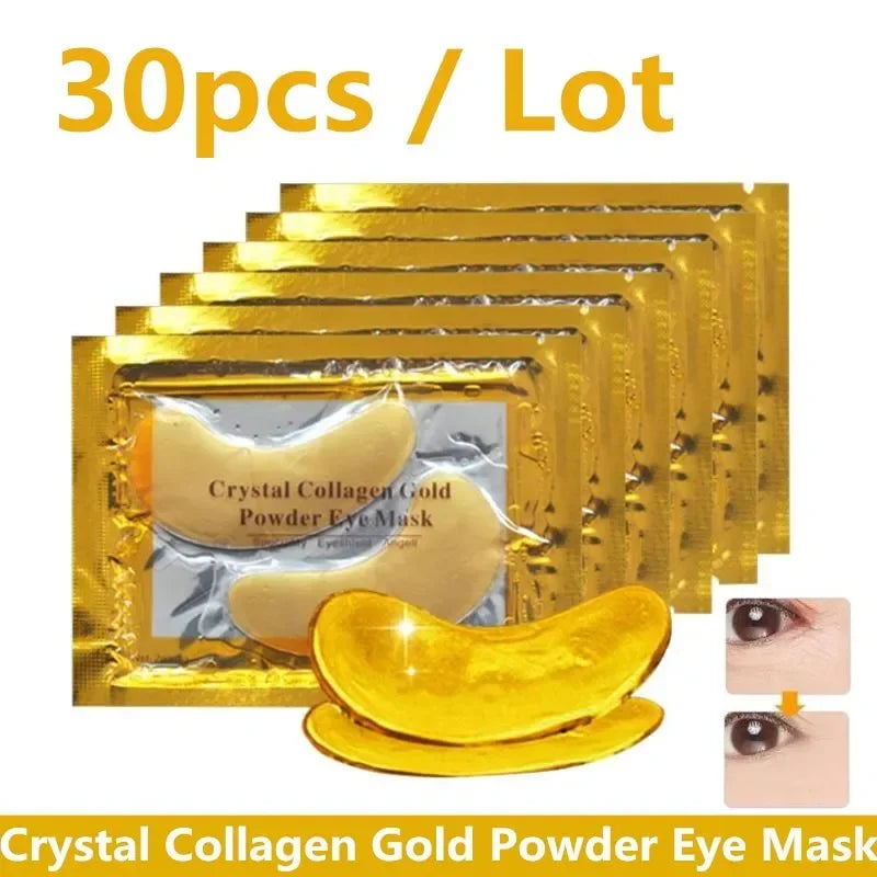 Crystal Collagen Gold Powder Eye Mask Anti-Aging Dark Circles