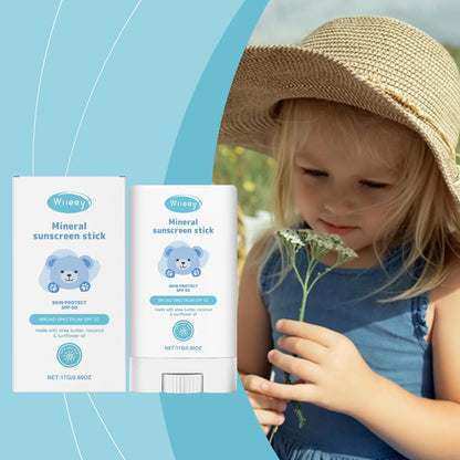Children's Mild Sunscreen Stick Refreshing Not Irritating SPF 50