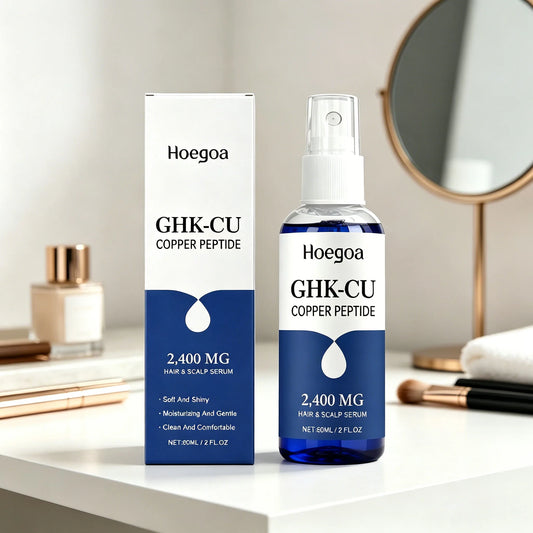 Hoegoa GHK-Cu Copper Peptide Hair Serum Improve Dry Split Ends