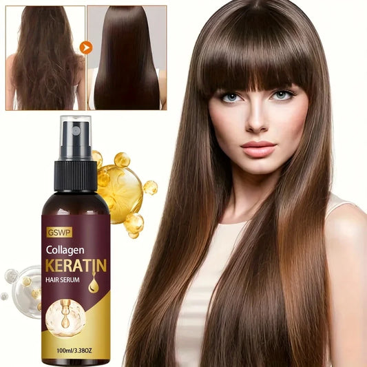 GSWP Leave-in Keratin Hair Spray Deeply Moisturizes Hair