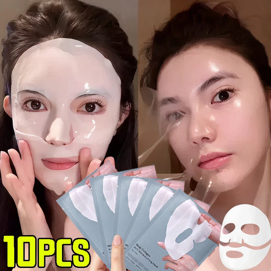 Deep Moisturizing Collagen Facial Mask Nourishes Firms Skin
