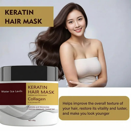 Hydrolyzed Keratin Collagen Hair Mask, Hydrating