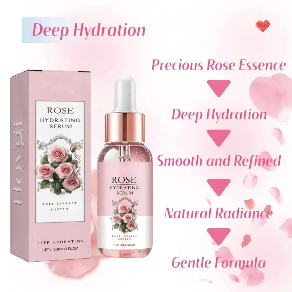 Rose Essence Moisturizing Toner Deep Hydration Long Lasting