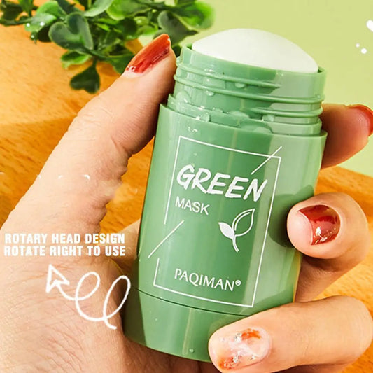 Green Tea Mask Face Clean Green Tea Cleansing Deep Moisturizing