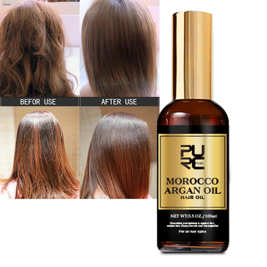 Argan Oil Morocco Hair Serum Natural Hair Oil Organic Nourish