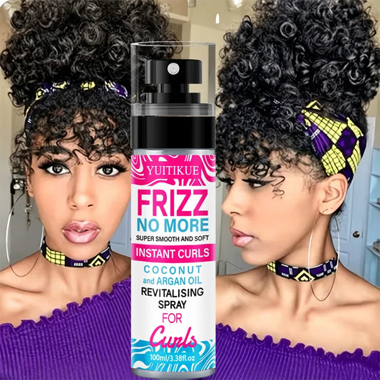 Frizz No More Hair Spray Infused with Coconut Argan Oil