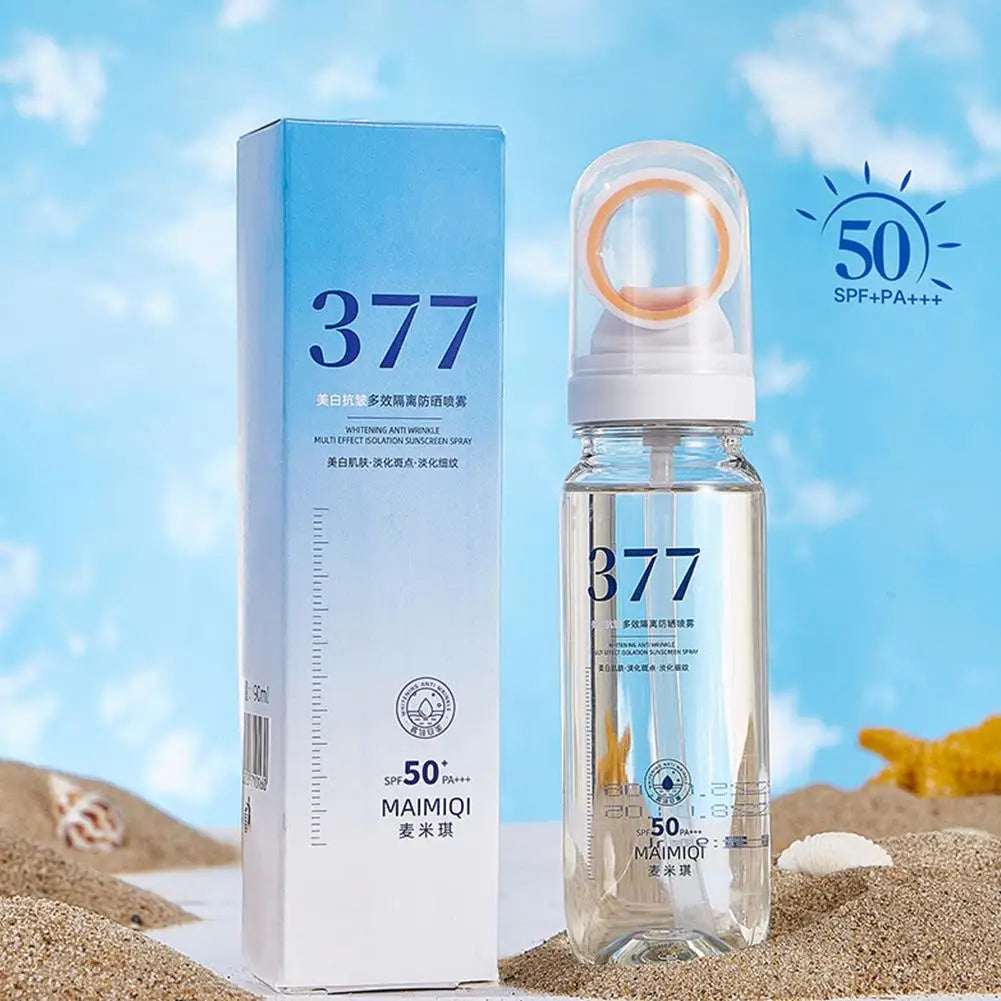 Portable Sunscreen Spray Moisturizing Hydrating Brightening