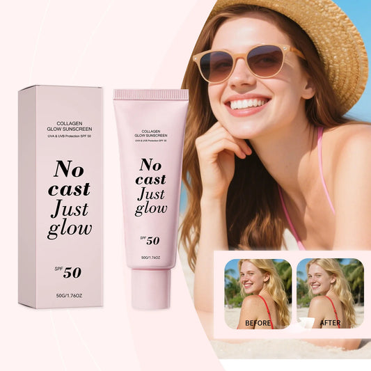 Collagen Glow Sunscreen SPF50 Broad Spectrum UVA UVB Protection