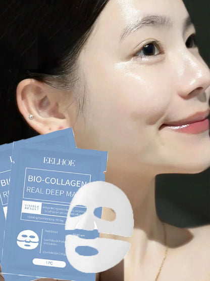 Collagen Real Deep Mask Soluble Collagen Sheet Mask
