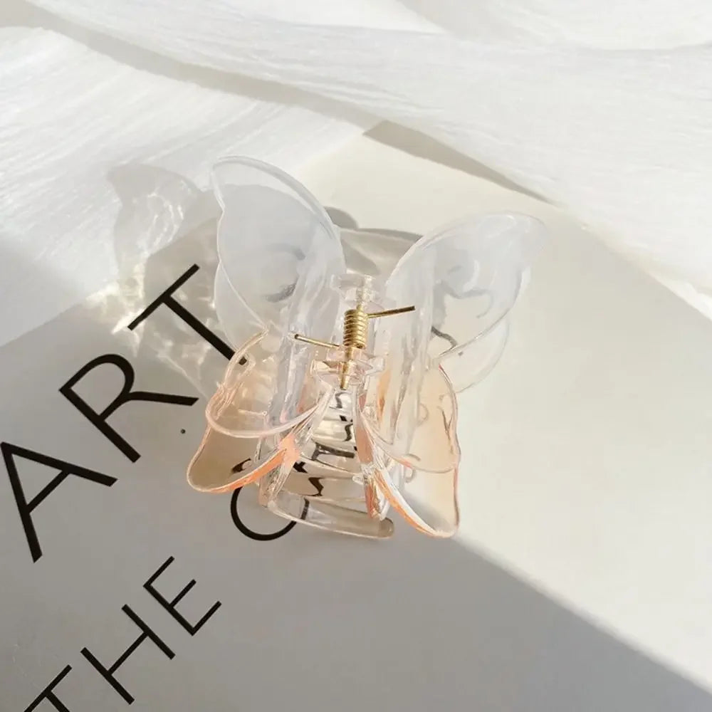 Gradient Butterfly Claw Hair Clip