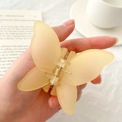 Gradient Butterfly Claw Hair Clip