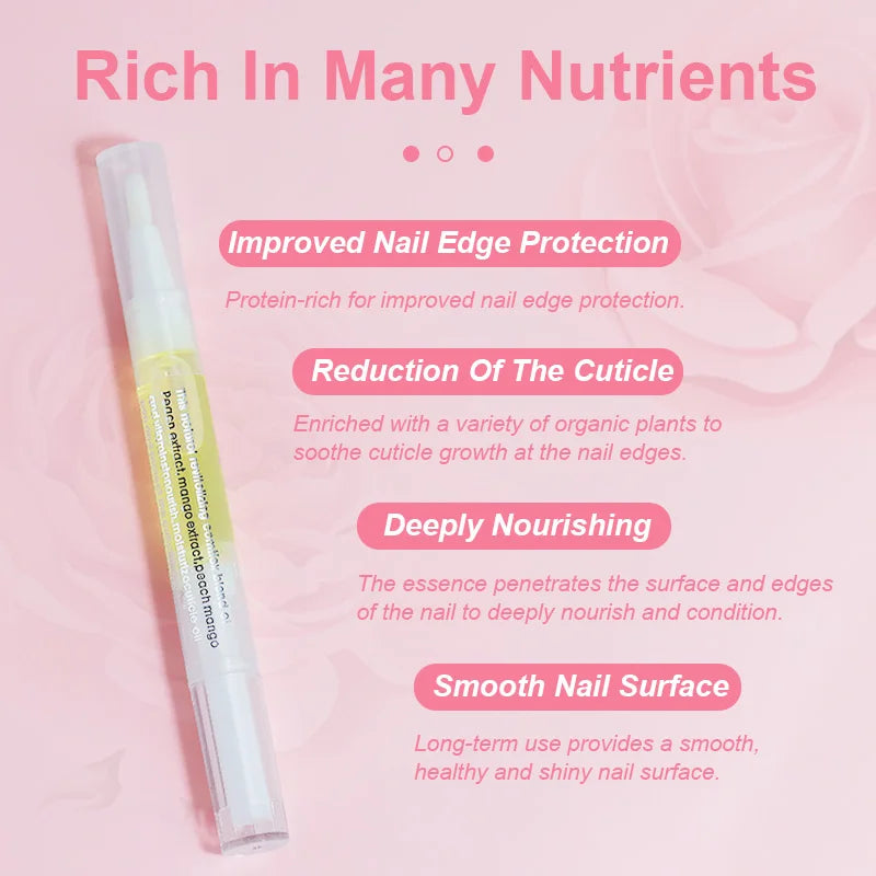 Nail Cuticle Oil Pen 15 Smell Nourishment Oil Pen Nail Treatment