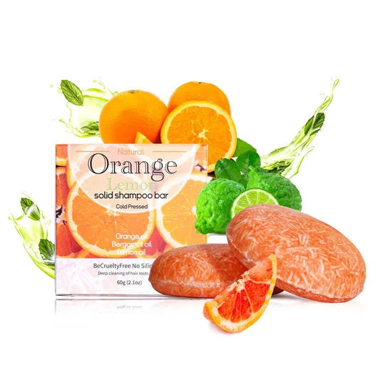 Natural XF Organic Sweet Orange Extract Shampoo Bar Moisturizing