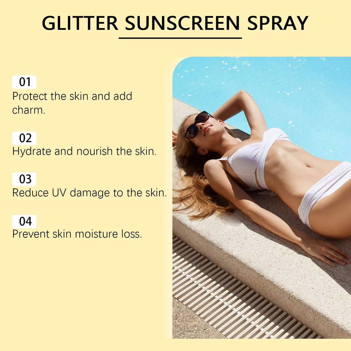 Sunscreen Spray Facial Moisturizing Rapid Absorption Refreshing