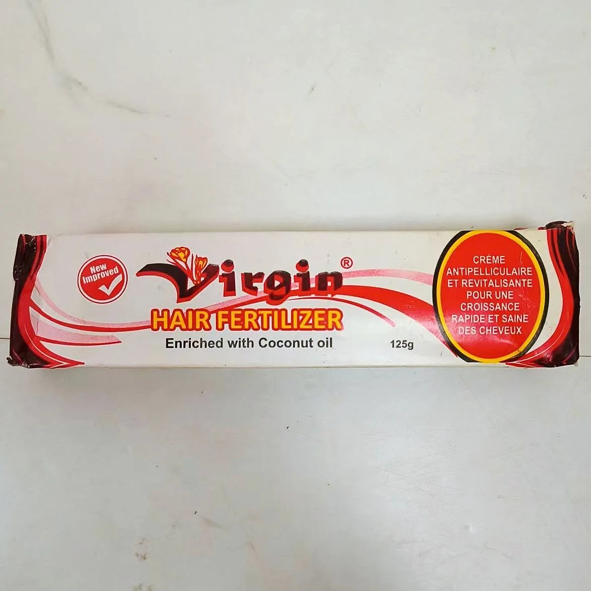 Original Virgin Hair Fertilizer Coconut Oil Hair Cream 125g