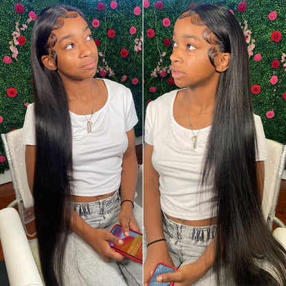 HD Lace Front Straight Human Hair Wig
