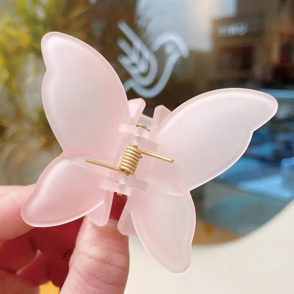 Gradient Butterfly Claw Hair Clip