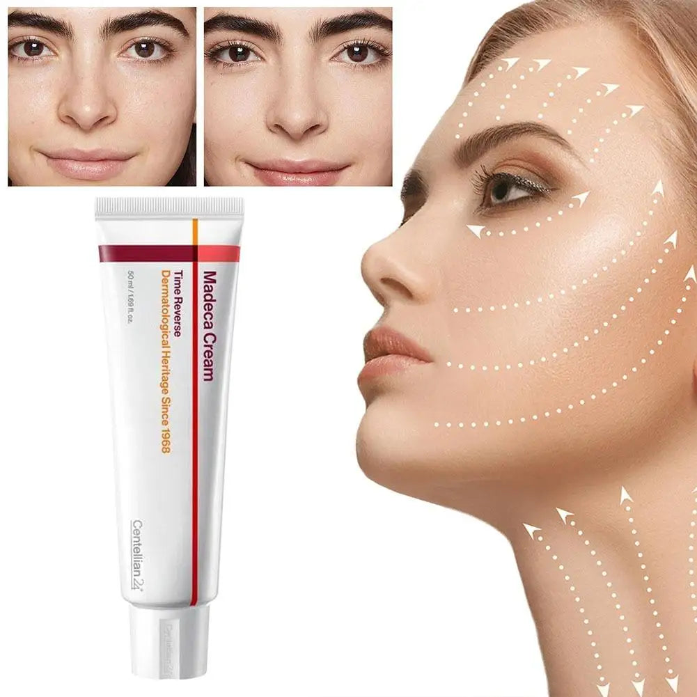 Korean Centella Asiatica Face Cream 50ml Madeca Time Reverse