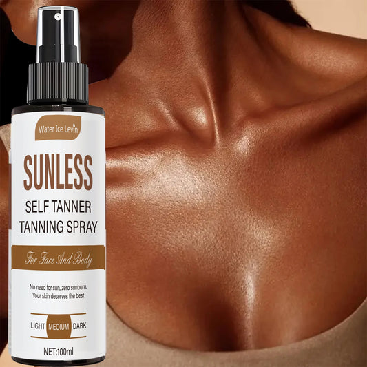 Self-Tanning Spray - Natural Brown Tone, Formaldehyde-Free