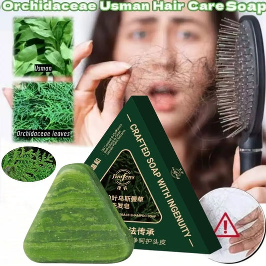 Herbal Extracts Hair Shampoo Bar Cleaning, Oil Control