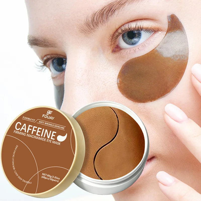 FDUAY Caffeine Eye Patches Set of 30 Brightening Firming