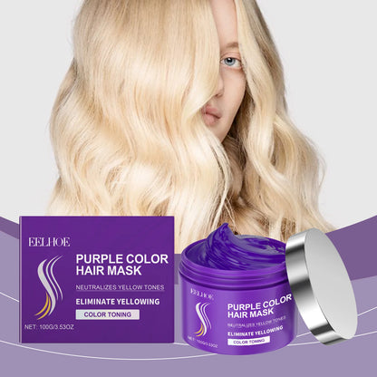 Purple Hair Mask Collagen Keratin Treatment