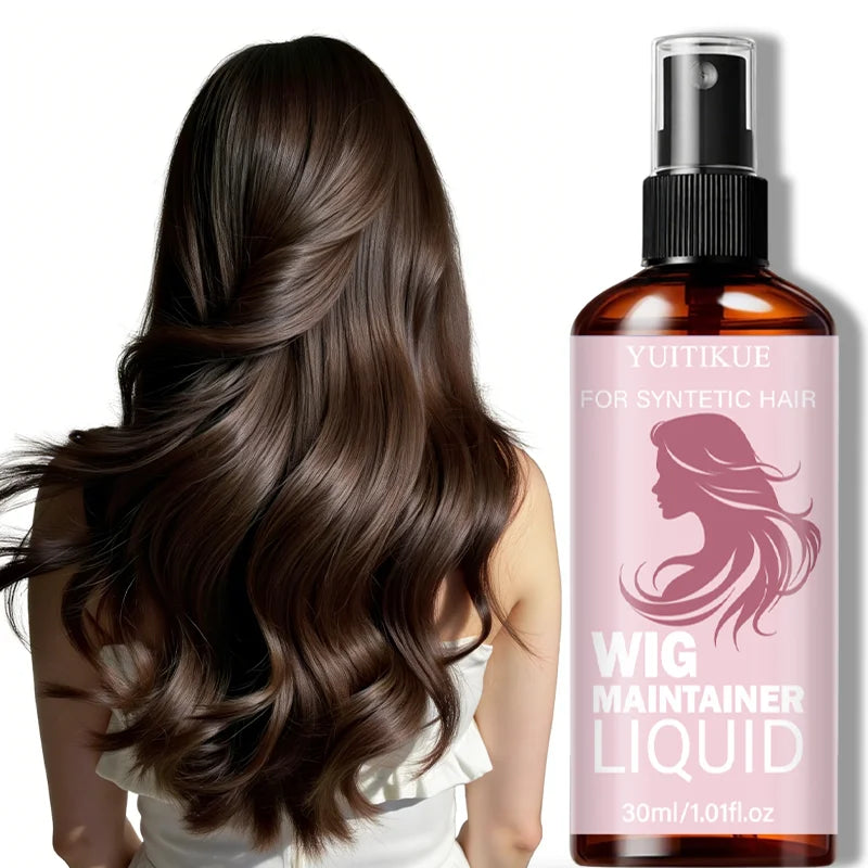 YUITIKUE Wig Detangler Spray, Keeps Synthetic Hair Smooth