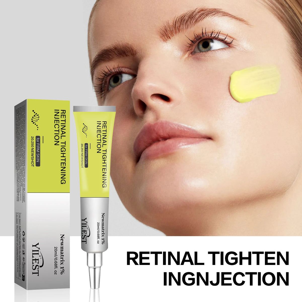 Retinal Eye Cream 20ml with Retinol Ceramide Panthenol Hydrating