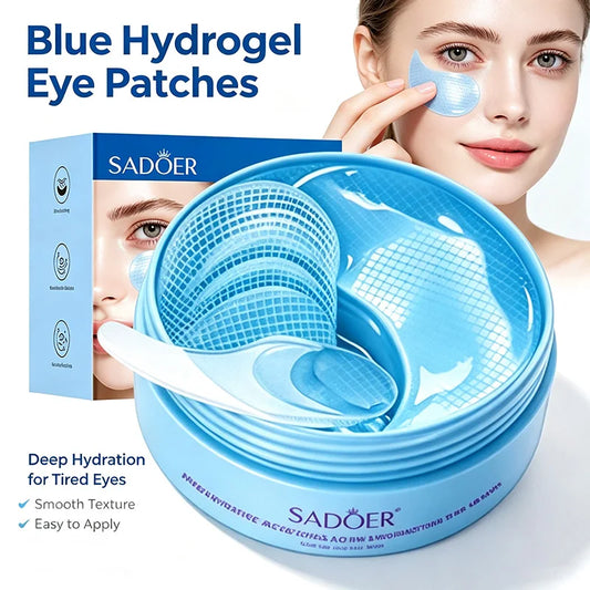 SADOER Hydrogel Eye Patches Hyaluronic Acid Collagen Anti Dark