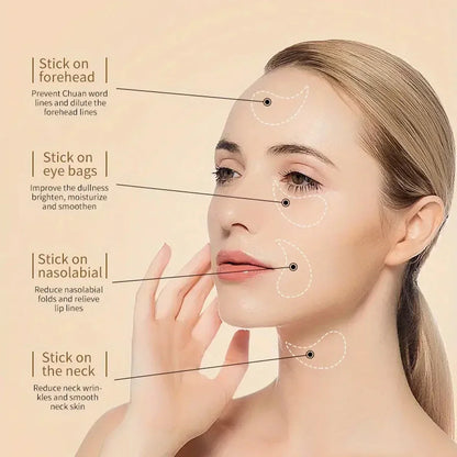 Seaweed Hyaluronic Acid Eye Mask to Remove Dark Circles Collagen