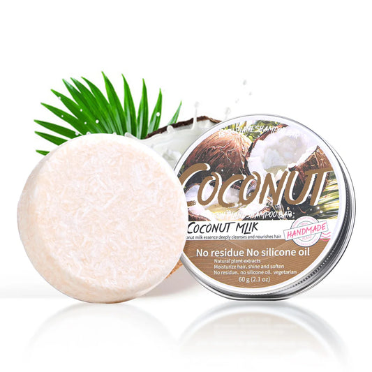 LH+60g Solid Coconut Shampoo with Coconut Oil And Olive Oil